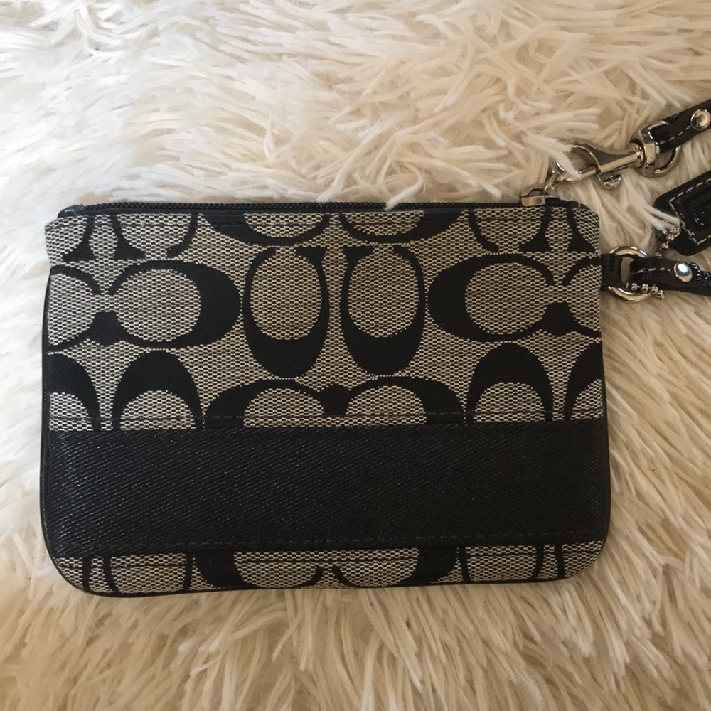 Gray Coach wristlet - Picture 2 of 4